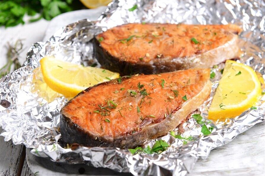poisson cuit au four pour votre régime préféré