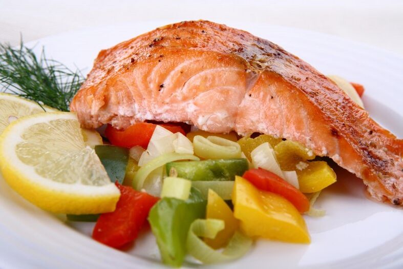 poisson et légumes pour maigrir