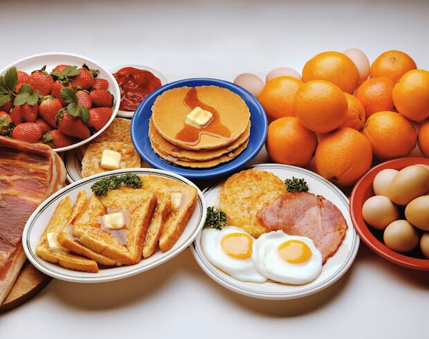 nourriture et plats pour le régime dukan